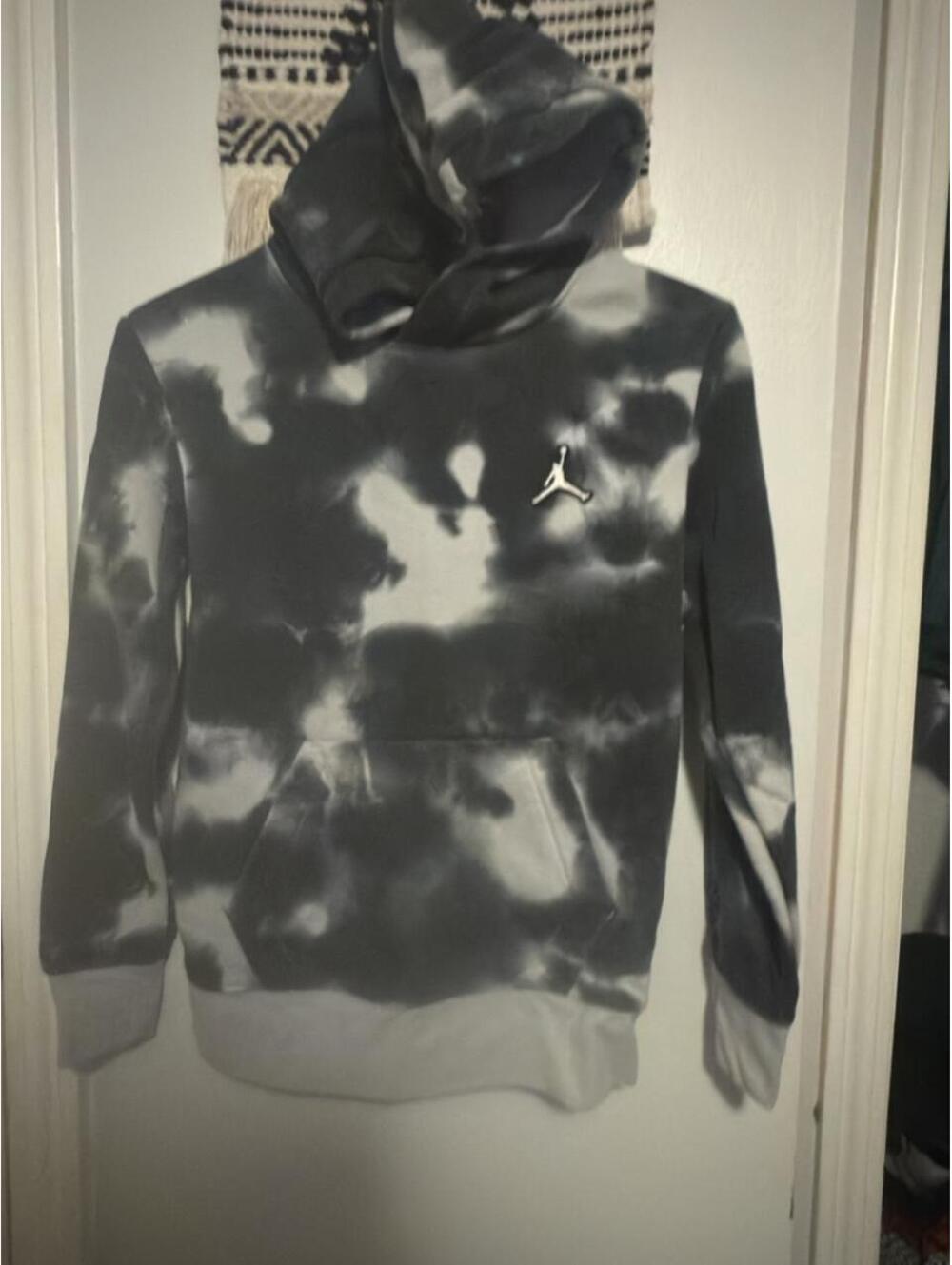 Jordan Kid's Grey and Multi Hoody